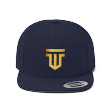 Load image into Gallery viewer, Ty Won Embroidered Unisex Flat Bill Hat