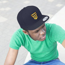 Load image into Gallery viewer, Ty Won Embroidered Unisex Flat Bill Hat