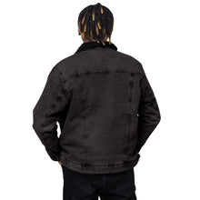 Load image into Gallery viewer, Ty Won Branded Unisex Denim Sherpa jacket