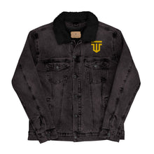 Load image into Gallery viewer, Ty Won Branded Unisex Denim Sherpa jacket