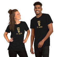 Load image into Gallery viewer, Ty Won Branded Unisex T-shirts
