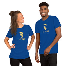 Load image into Gallery viewer, Ty Won Branded Unisex T-shirts
